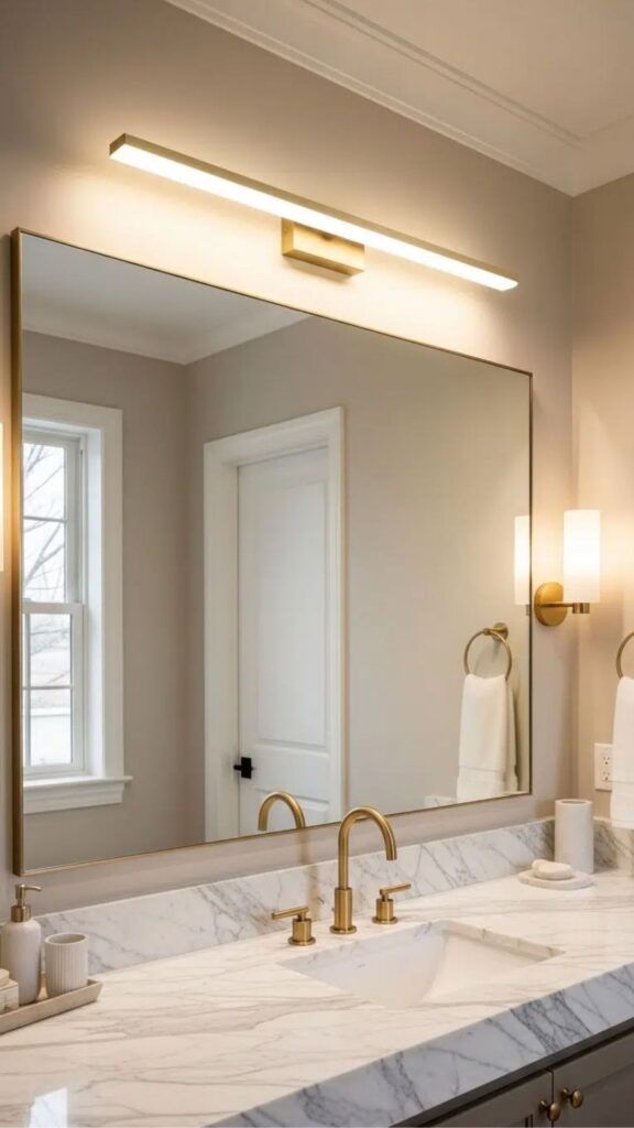 Vanity Light Bars, Bathroom Lighting Over Mirror