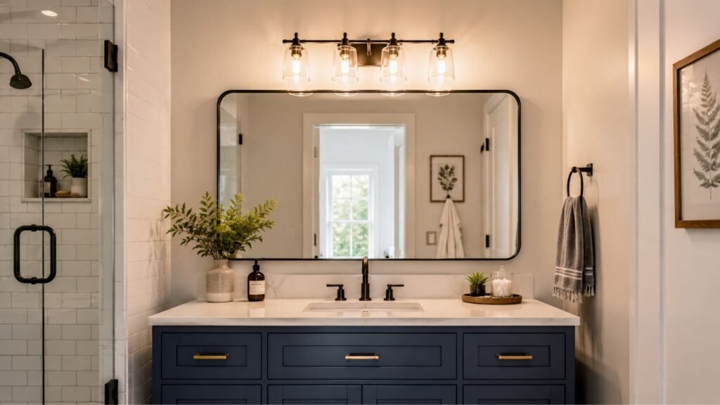 Bathroom Lighting Over Mirror
