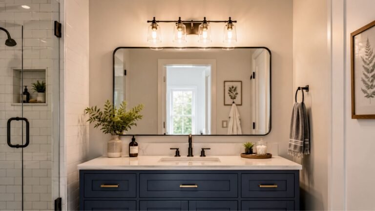 Bathroom Lighting Over Mirror