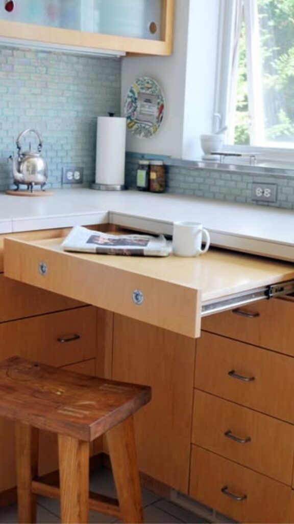 Add a Fold-Down or Slide-Out Counter Extension