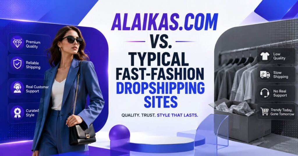 Alaikas.com vs. Typical Fast-Fashion Dropshipping Sites