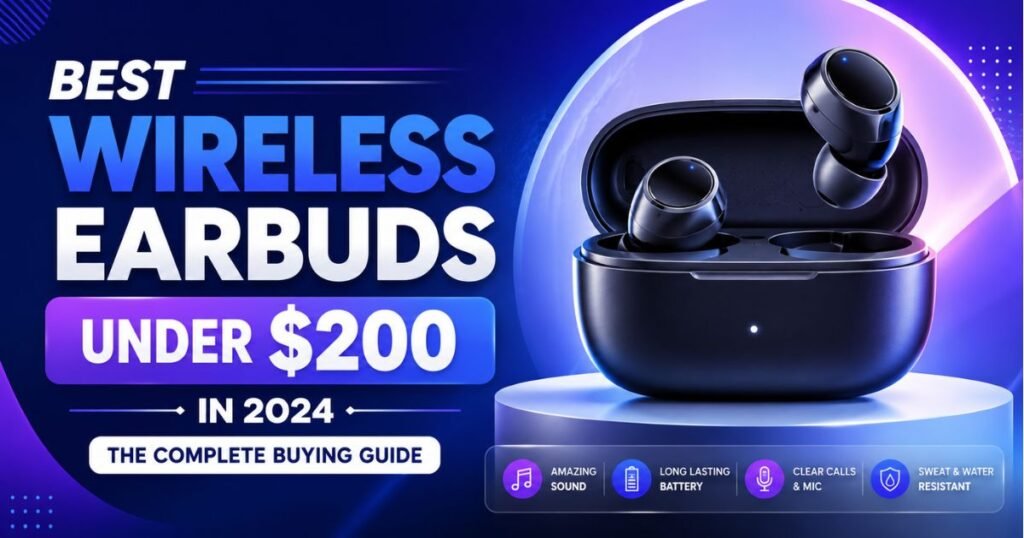 Best Wireless Earbuds Under 200 in 2024 Guide