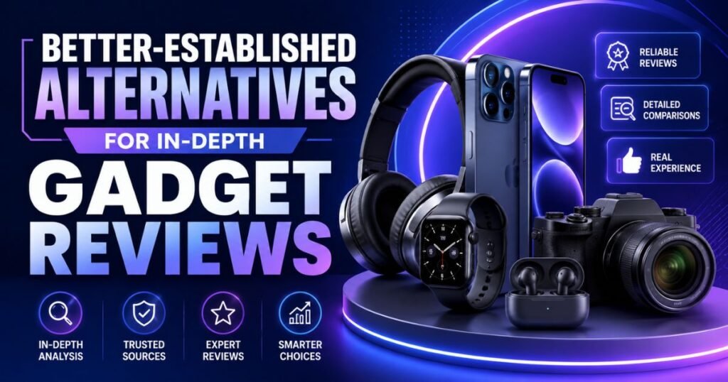 Better-Established Alternatives for In-Depth Gadget Reviews