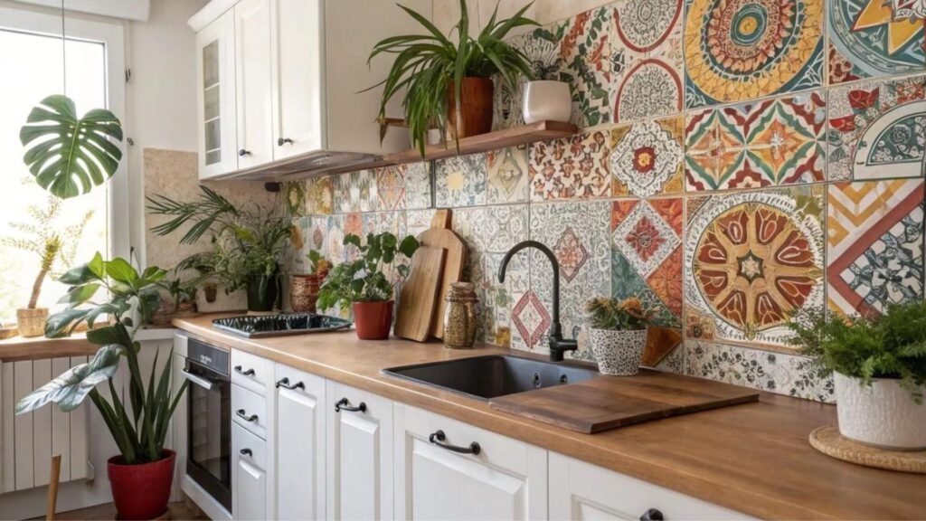 Colorful Kitchen Backsplash Ideas