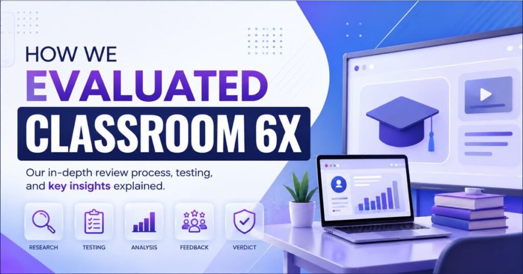 How We Evaluated Classroom 6X