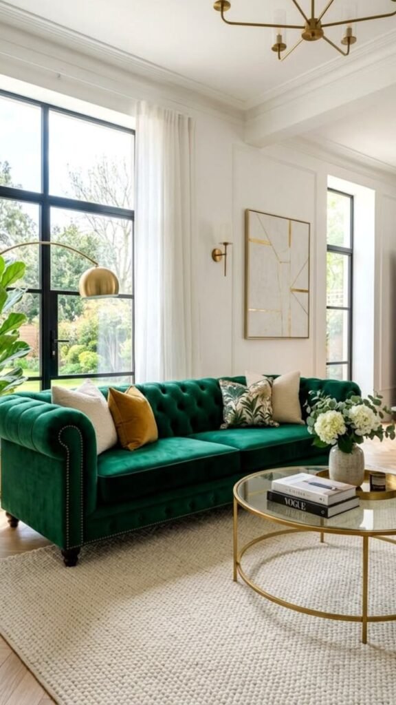 Go Bold with Emerald Green