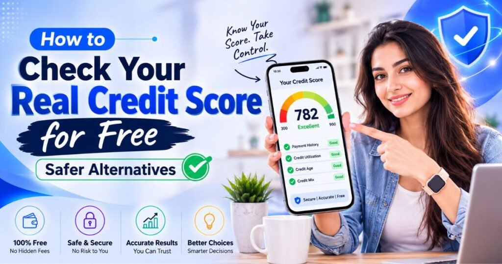 How to Check Your Real Credit Score for Free (Safer Alternatives)