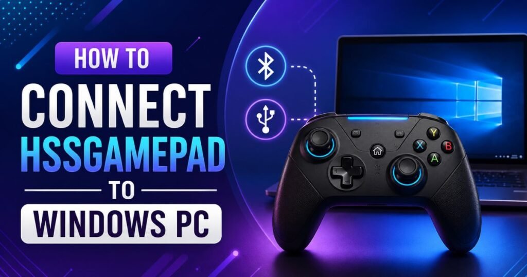 How to Connect HSSGamePad to Windows PC