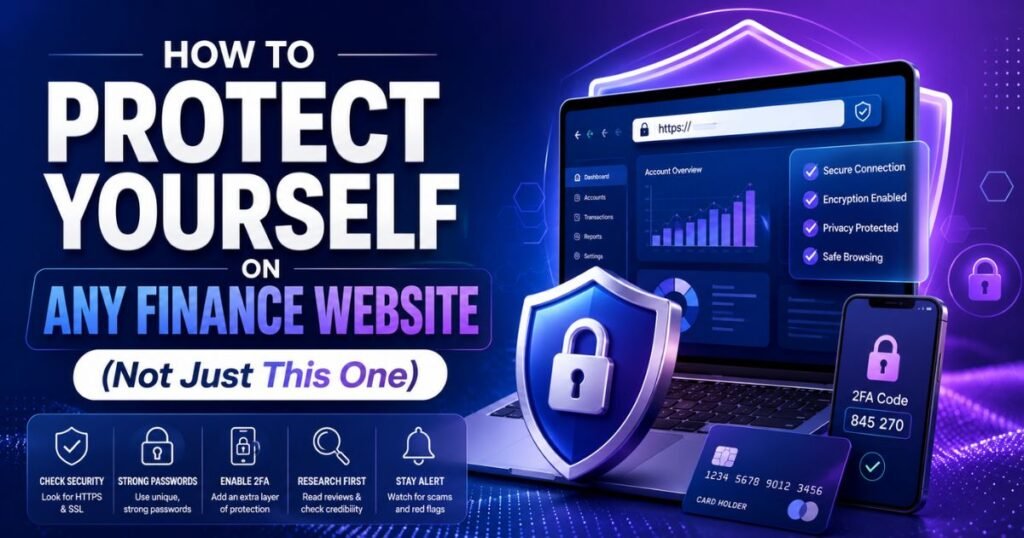 How to Protect Yourself on Any Finance Website (Not Just This One)