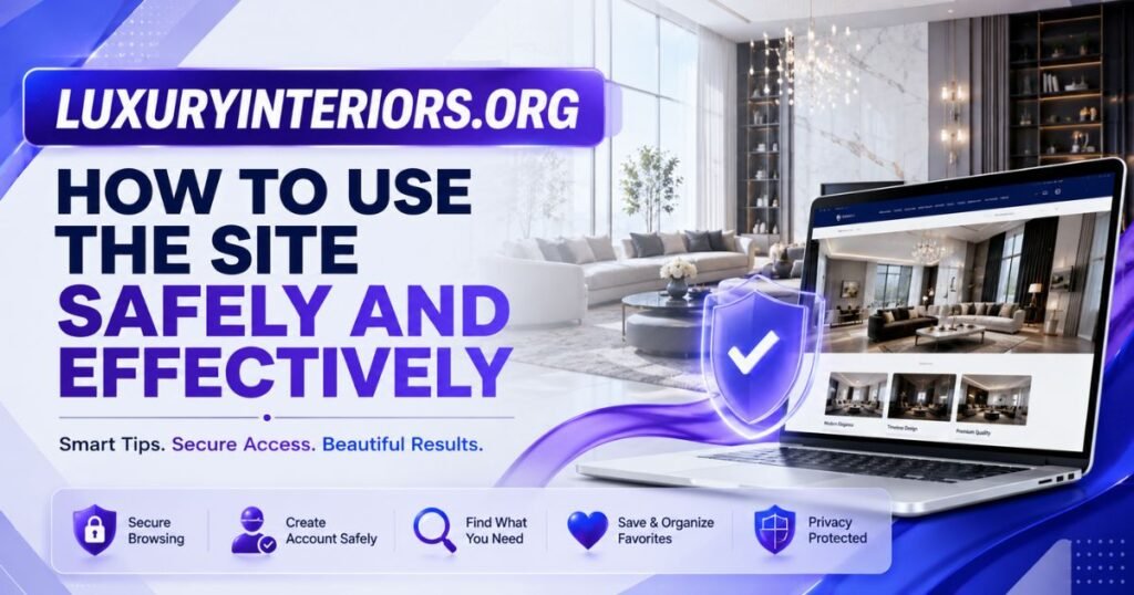 How to Use the Site Safely and Effectively