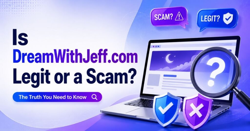 Is DreamWithJeff.com Legit or a Scam?