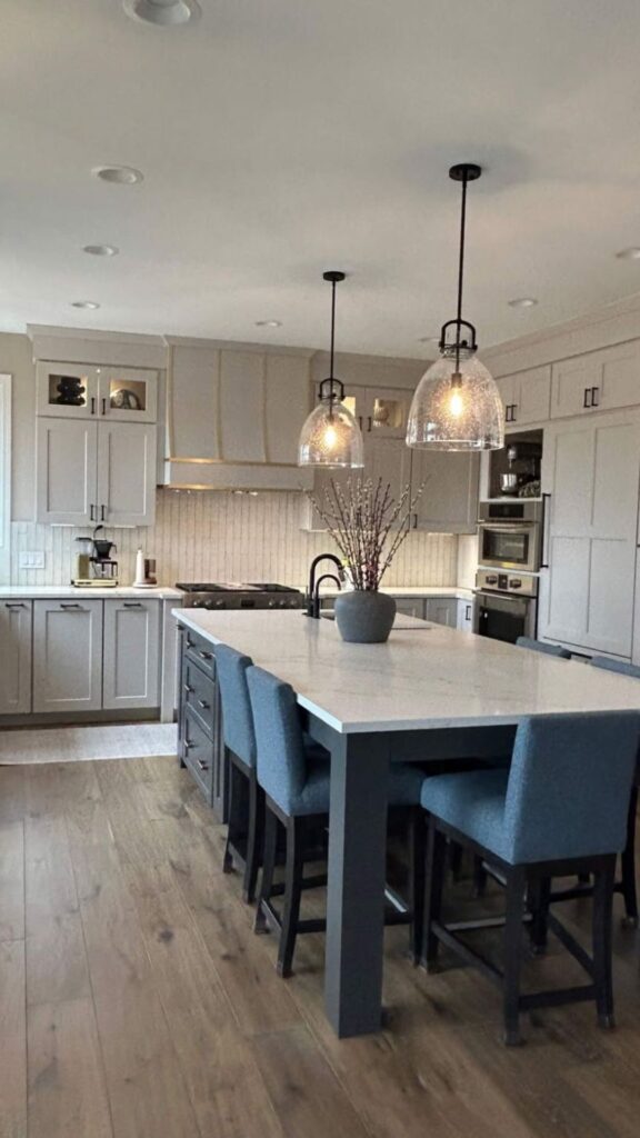 Kitchen Islands with Built-in Seating