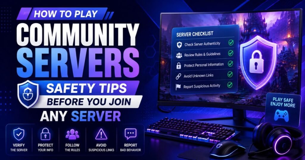 Safety Tips Before You Join Any Server