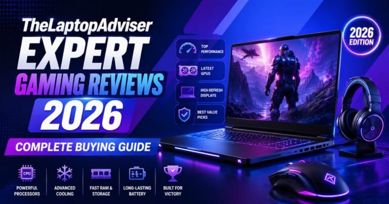 TheLaptopAdviser Expert Gaming Reviews 2026