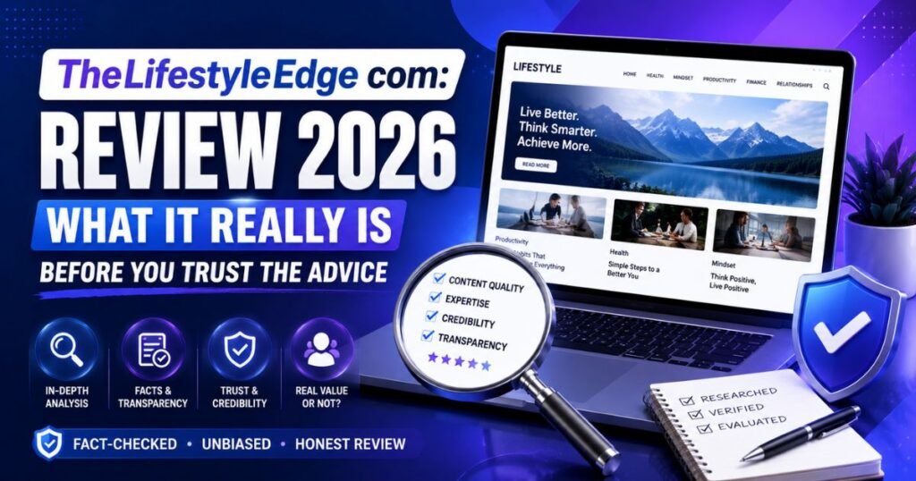TheLifestyleEdge com