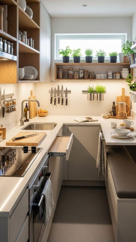Use Multi-Functional Furniture and Fixtures