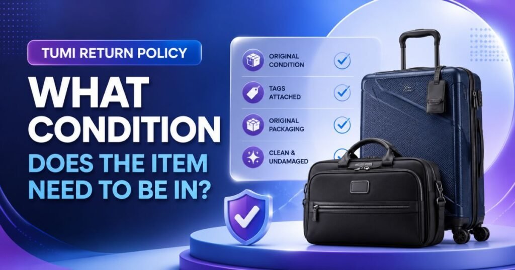 What Condition Does the Item Need to Be In?