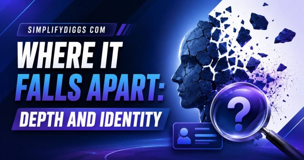 Where It Falls Apart: Depth and Identity