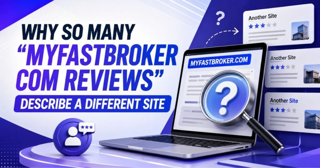 Why So Many "MyFastBroker com Reviews" Describe a Different Site
